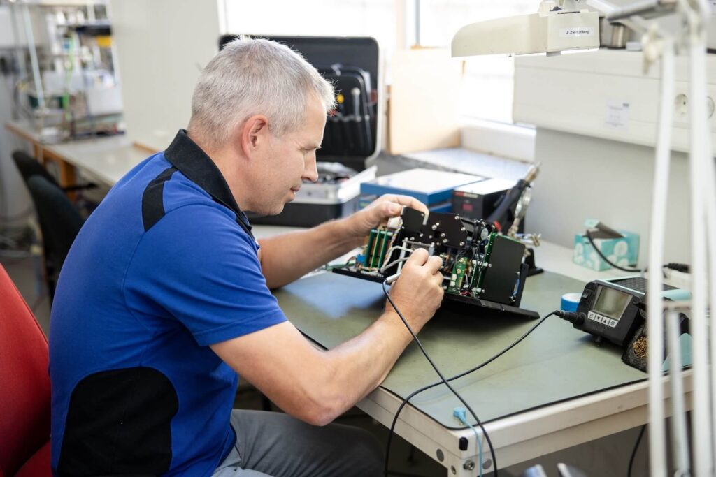 Stellenausschreibung für technische Berufe